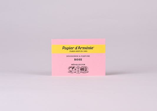 Papier d'Arménie smilkalai. Rose