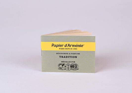 Papier d'Arménie smilkalai. Tradition